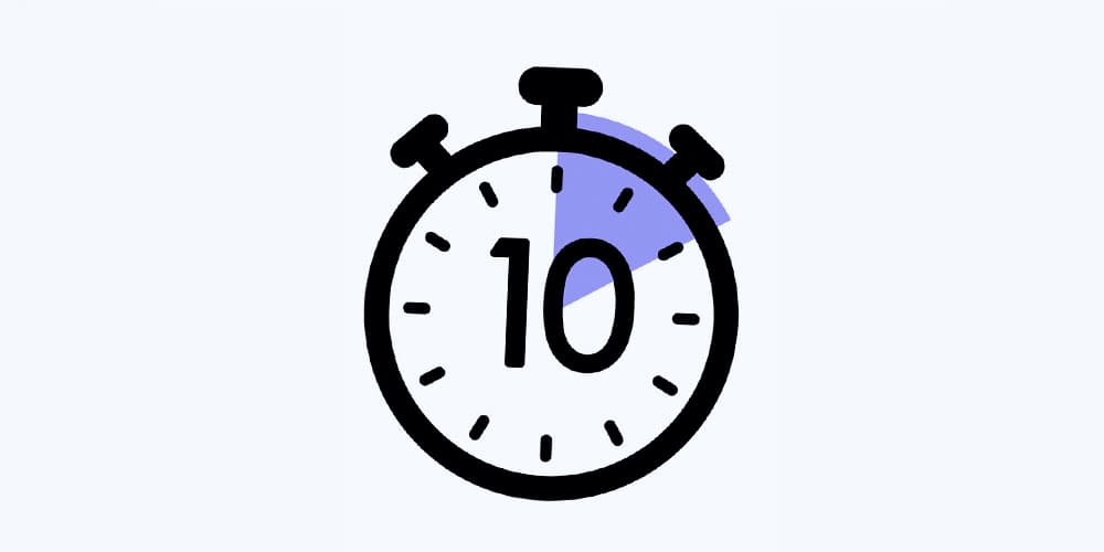 Таймер на 10 минут