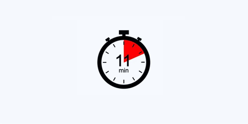 Таймер на 11 минут