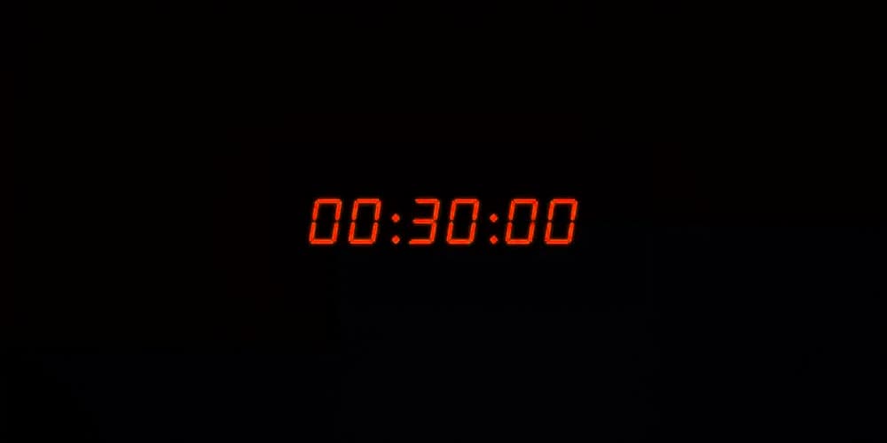 Таймер на 30 минут